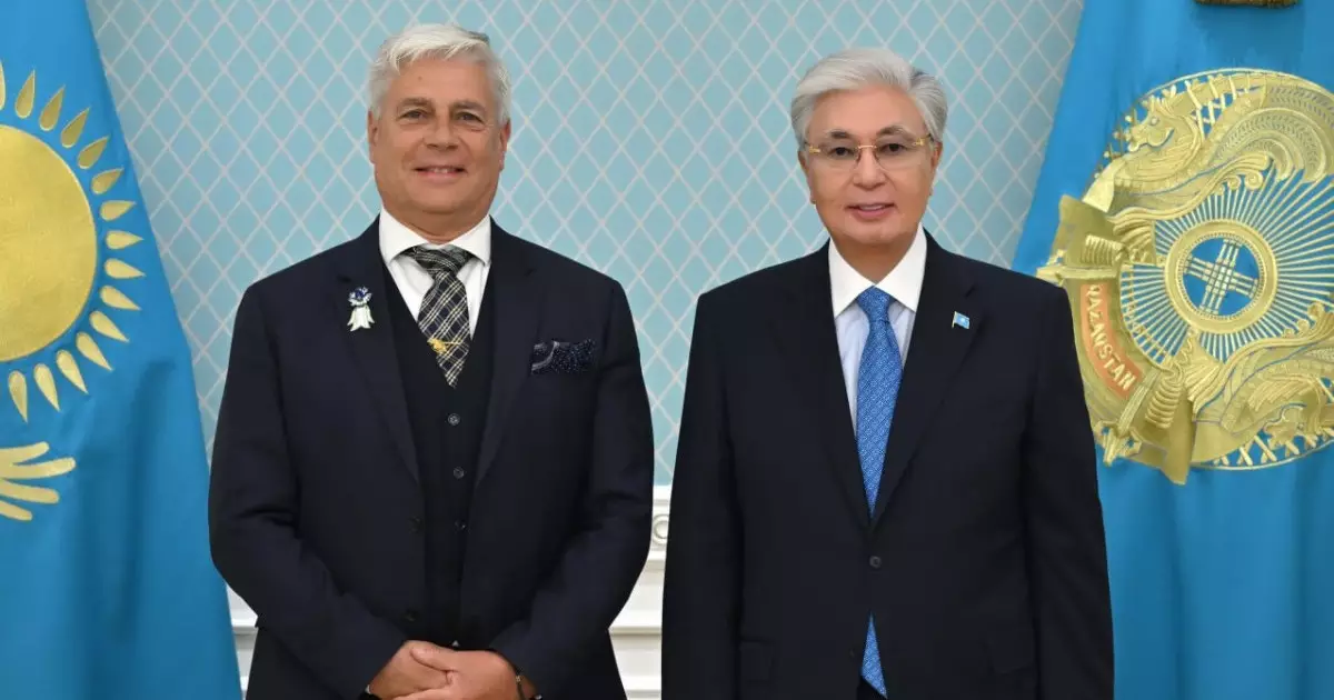  Мемлекет басшысы Халықаралық кинология федерациясының президенті Тамаш Яккельді қабылдады 