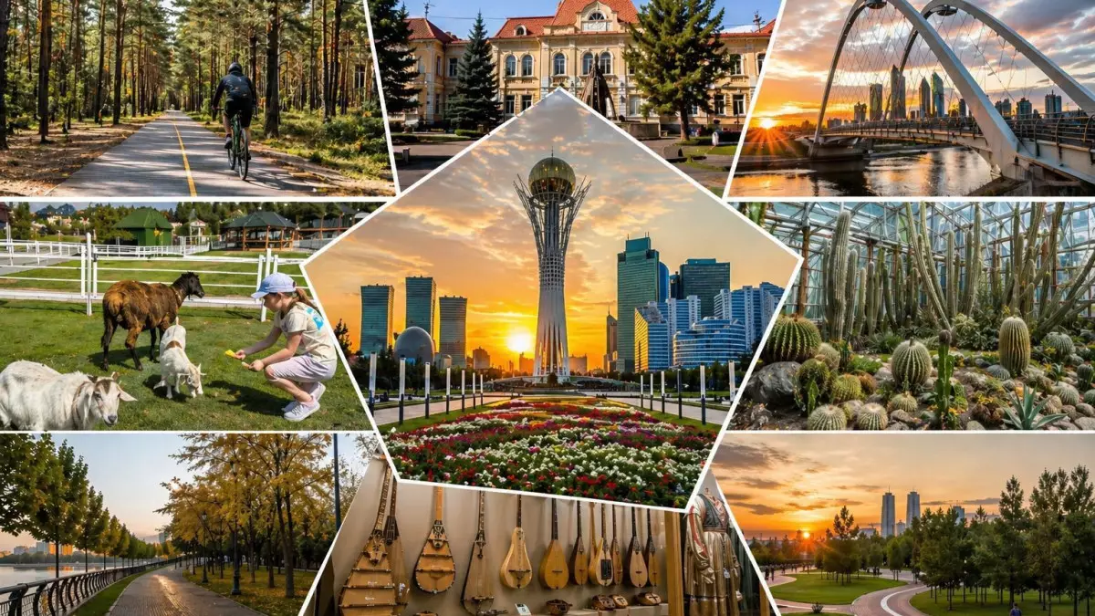 Шыны-қаланың шынайы сұлулығы: Астанада қайда серуендеуге болады?