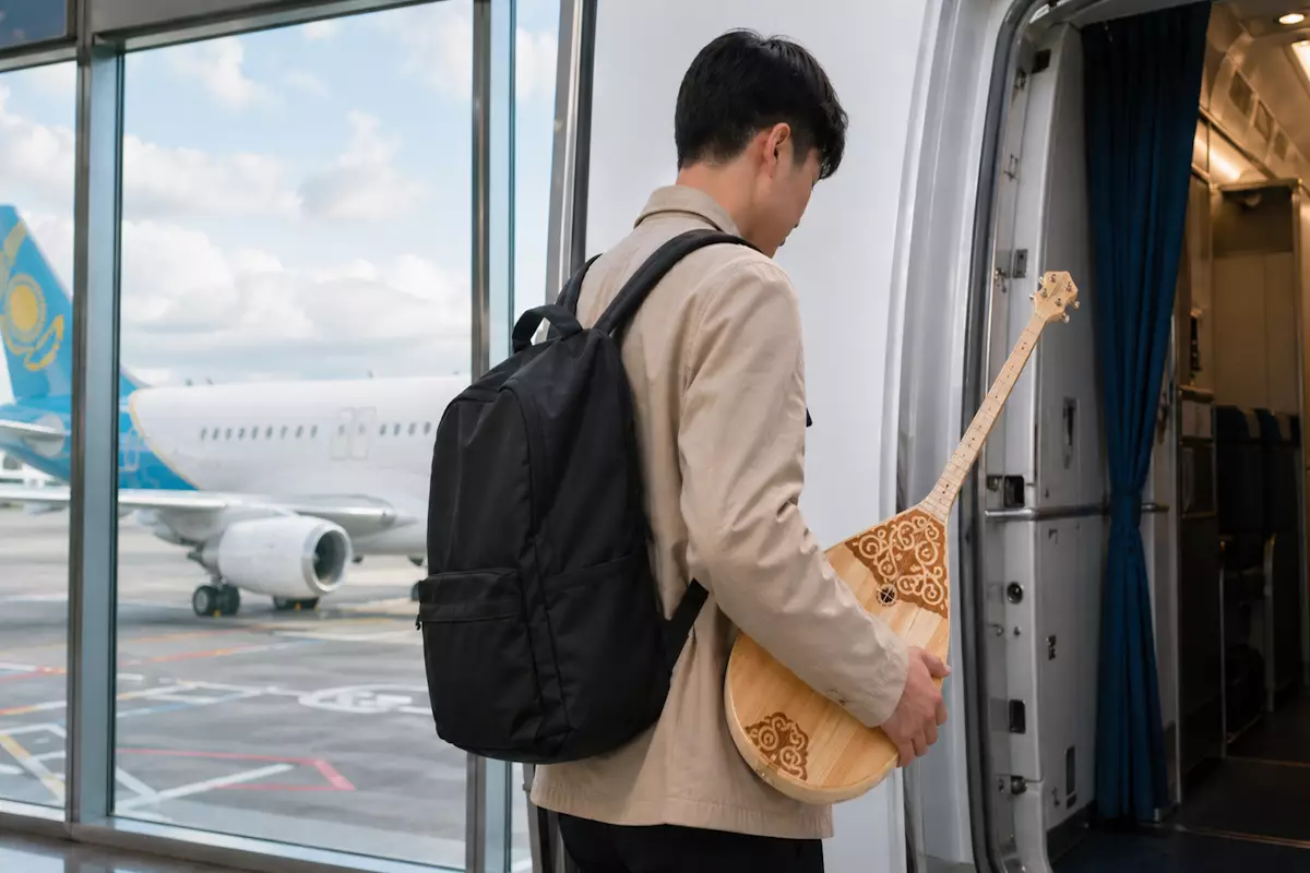 В Казахстане домбру и кобыз разрешат провозить в салоне самолета