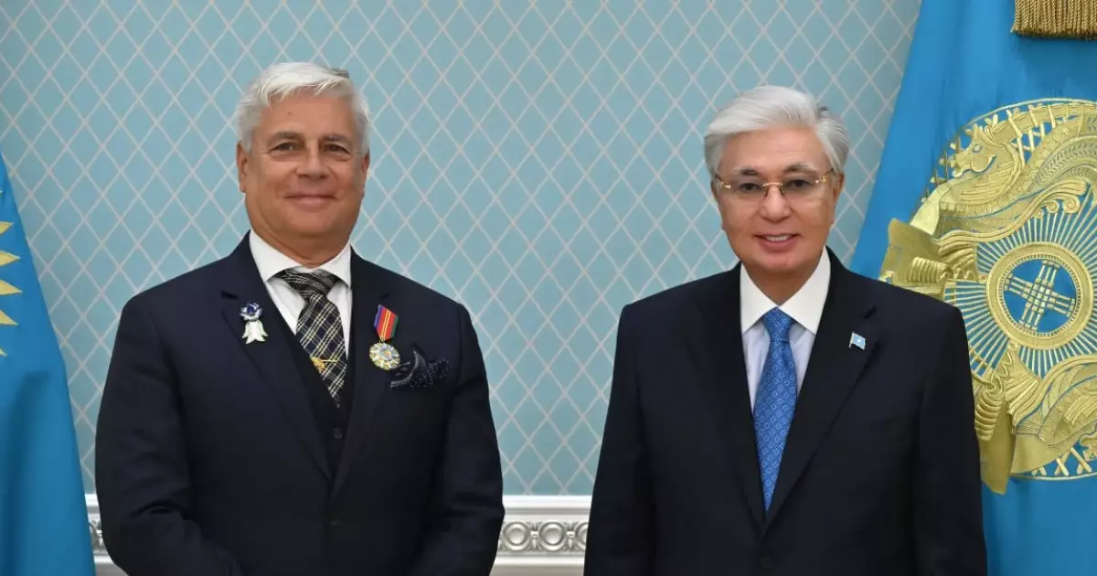   Тоқаев халықаралық кинология президентін «Достық» орденімен марапаттады   