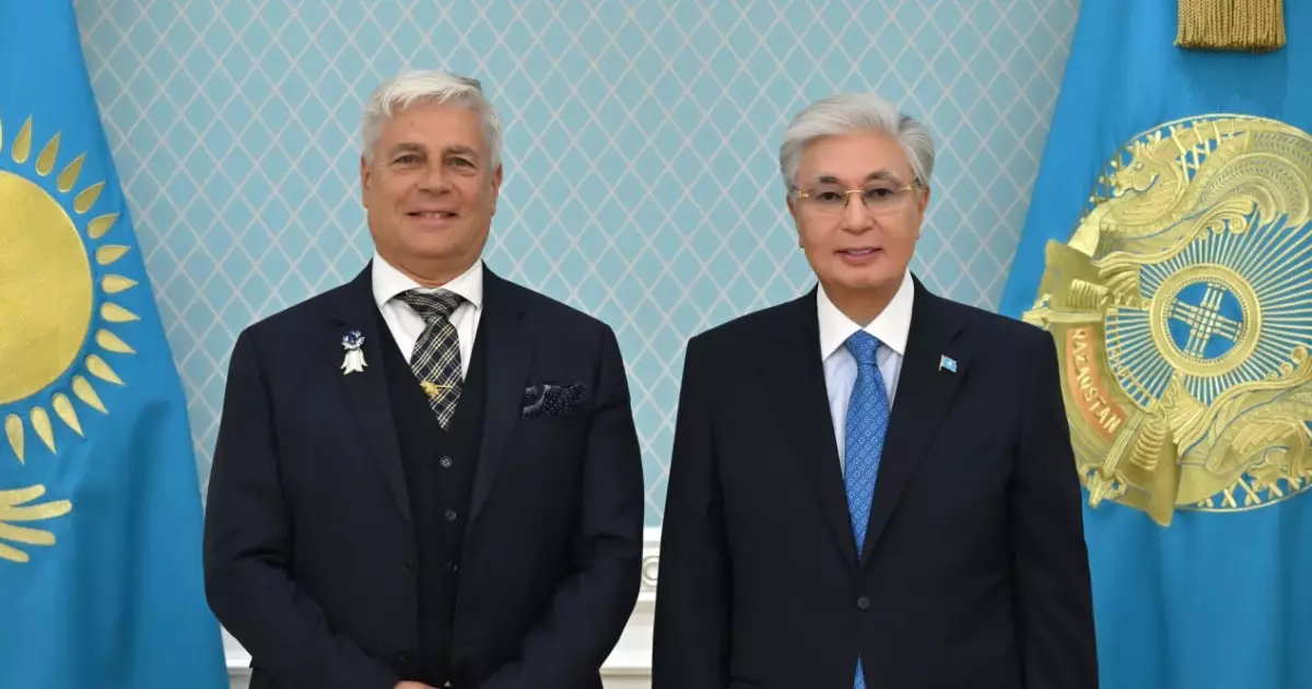   Мемлекет басшысы Халықаралық кинология федерациясының президенті Тамаш Яккельді қабылдады   