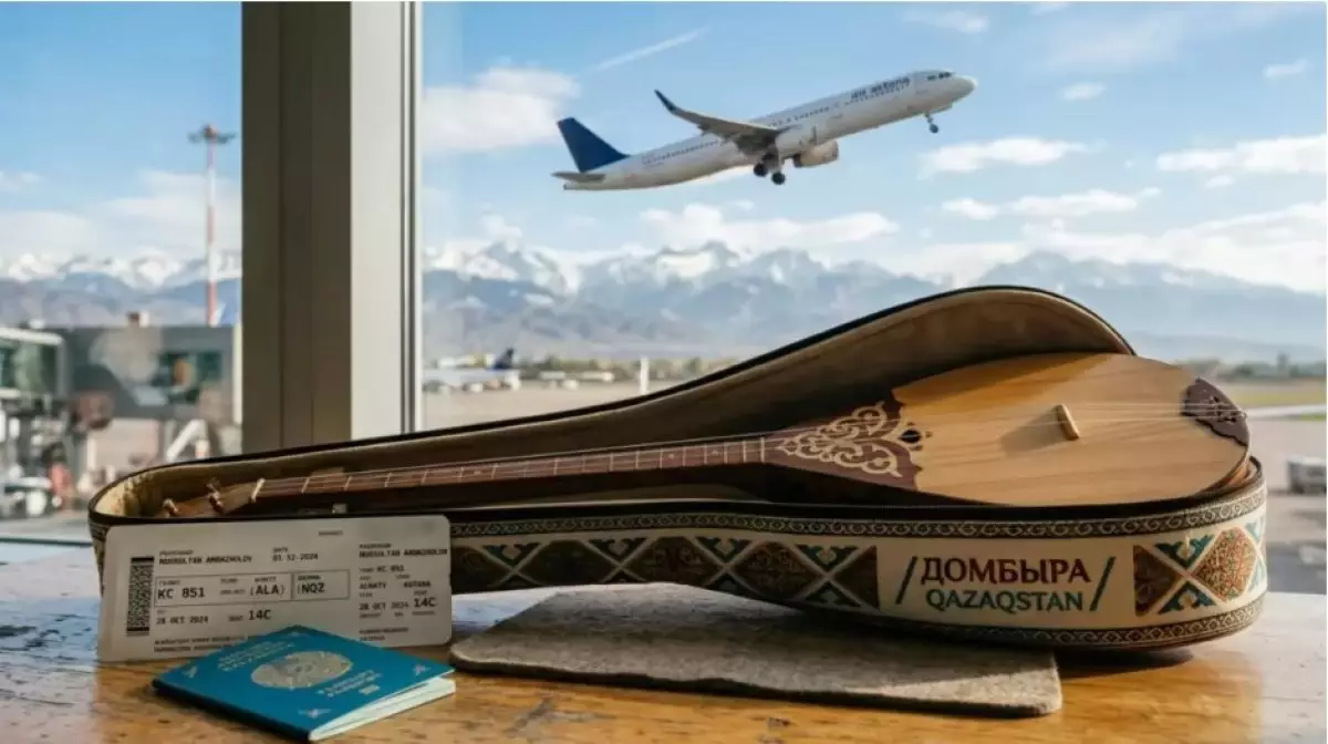 Енді домбыраны ұшаққа қол жүгі ретінде алып кіруге болады