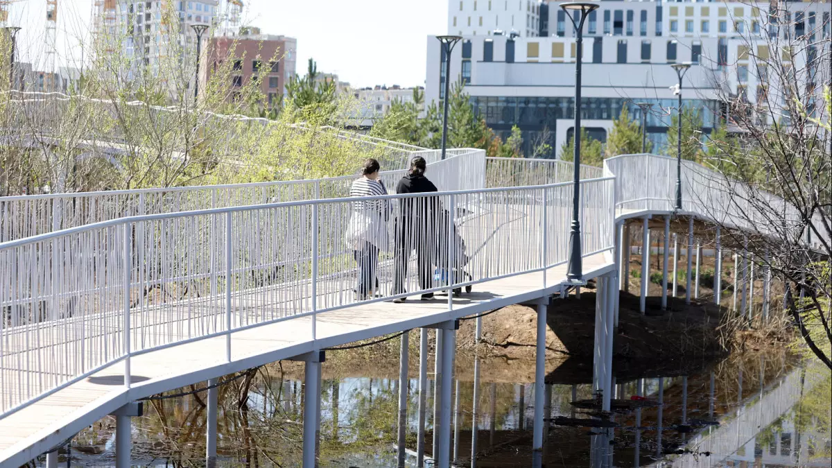 Астанада ерекше саябақ ашылды
