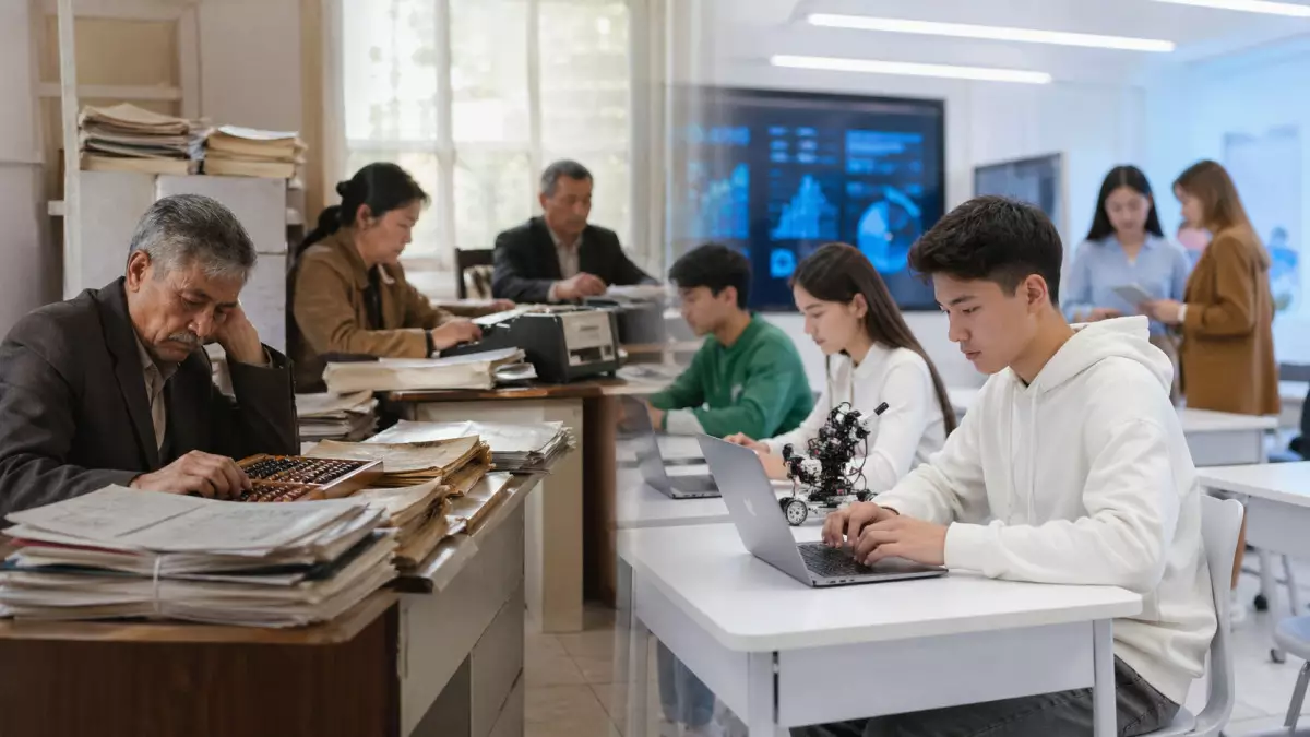 Профессии в движении: как цифровизация меняет казахстанский рынок труда