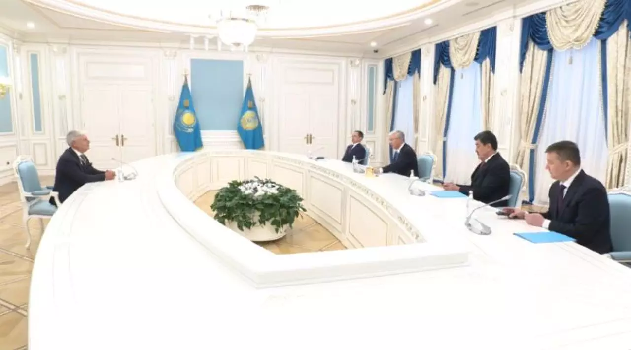 Қ. Тоқаев FCI президентін қабылдады