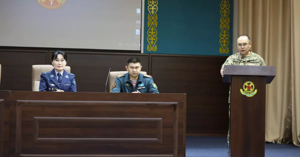   Ұлттық ұланда тұрмыстық зорлық-зомбылықтың алдын алу шаралары талқыланды   