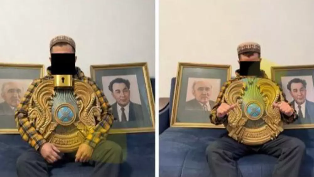 Елтаңбаны қоқыстан тауып алып, үйіне іліп қойған қазақстандық шын мәнінде не үшін жазаланды?