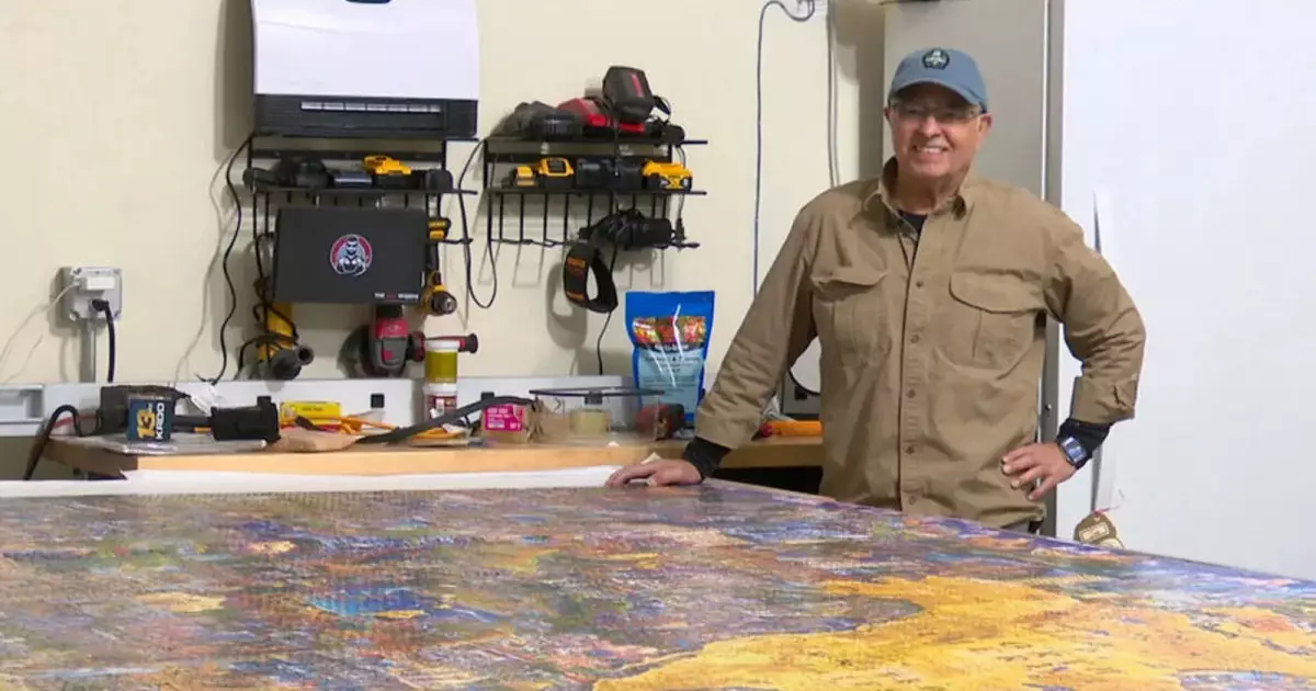  60 мың бөлшектен тұрады: АҚШ тұрғыны әлемдегі ең үлкен пазлды құрастырып шықты 