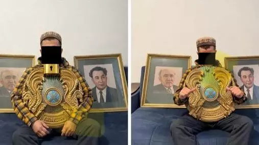 Қоқыстан елтаңба тауып, үйіне ілген ер адам жауапқа тартылды: Себебі неде?