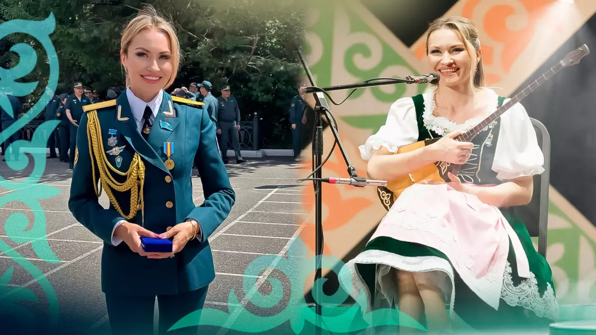«Аманжол Әлтаевқа жылқы сыйладым»: айтысқа шыққан неміс қызы Эльдана Габерман деген кім?