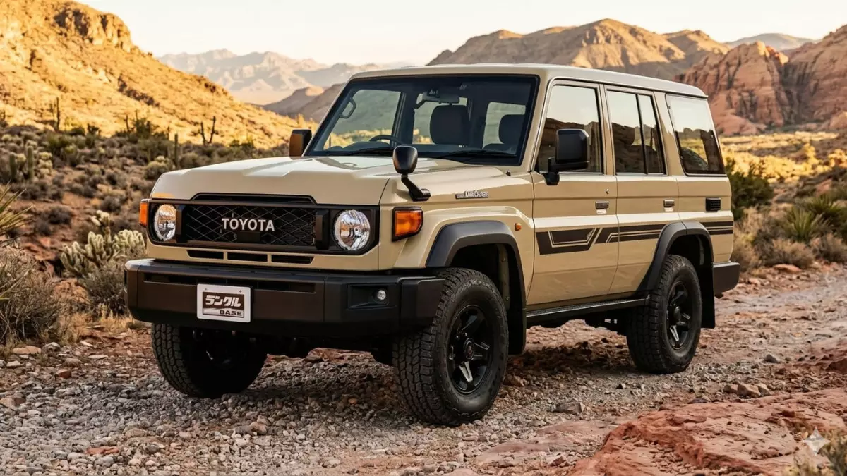 Новая версия «семидесятки» от Toyota: ставка на ретро или игра с ностальгией