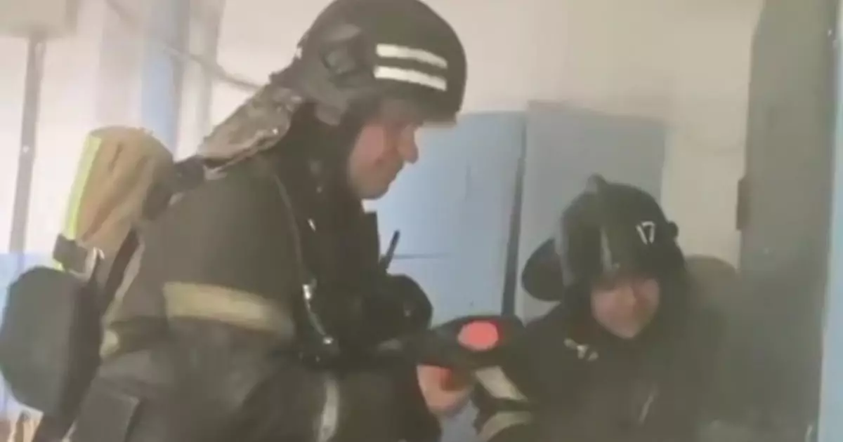  Астанада пәтерден өрт шығып, 25 адам эвакуацияланды 