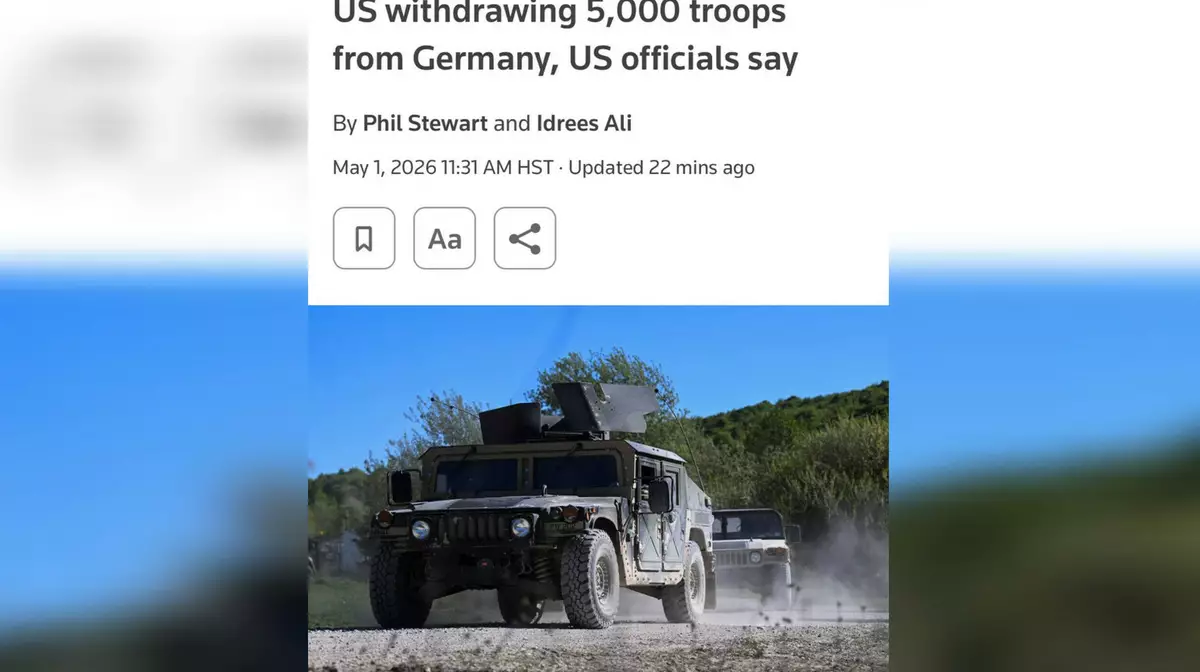 США выведут 5000 военнослужащих из Германии — Reuters