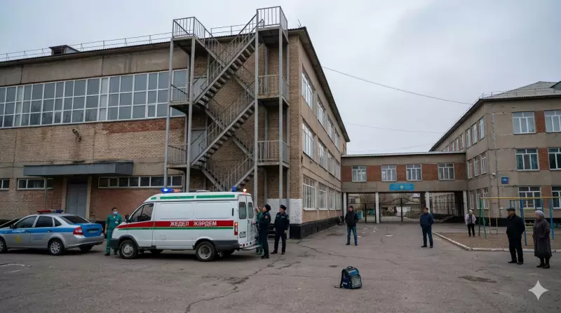 Трагедия на школьном дворе: в Таразе десятиклассник сорвался с высоты здания