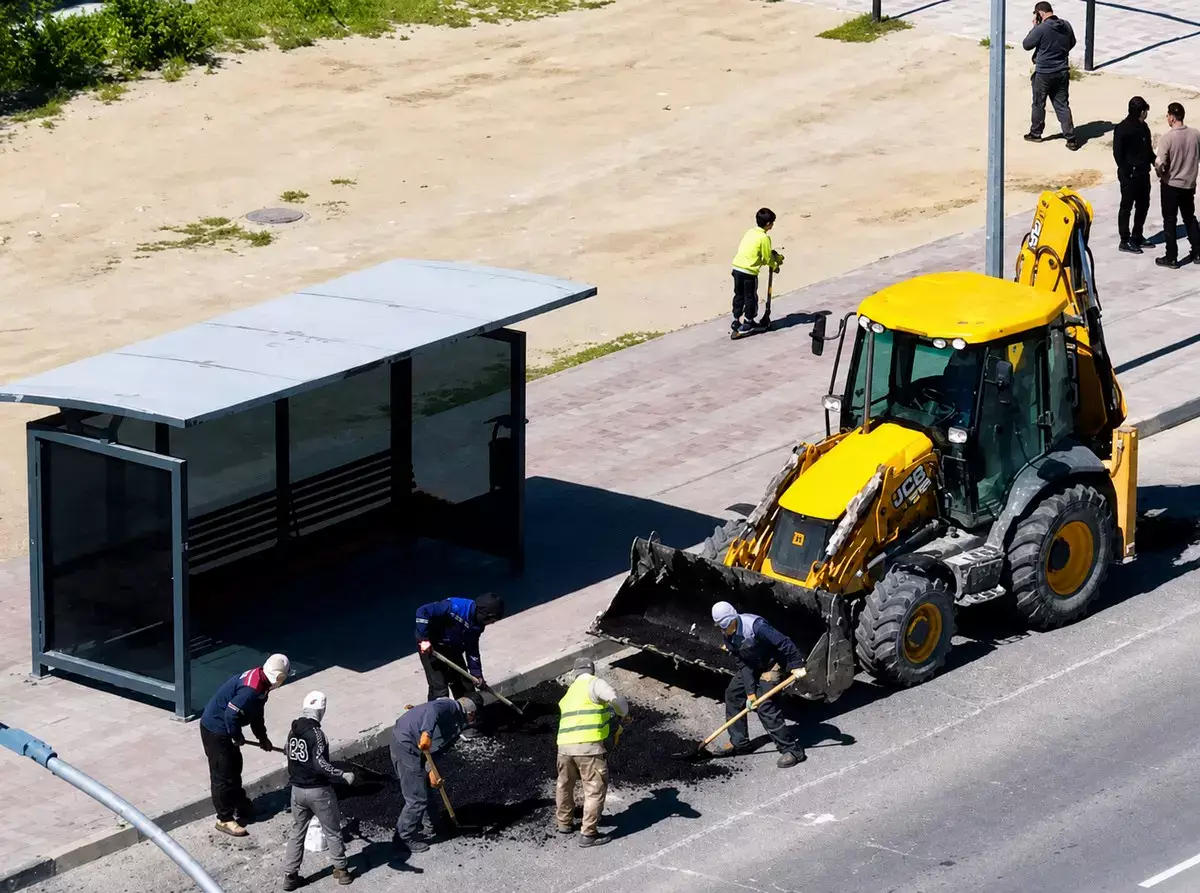 В Актау начали ремонт дорог: что изменится в 2026 году - новости на Lada.kz 02.05.2026