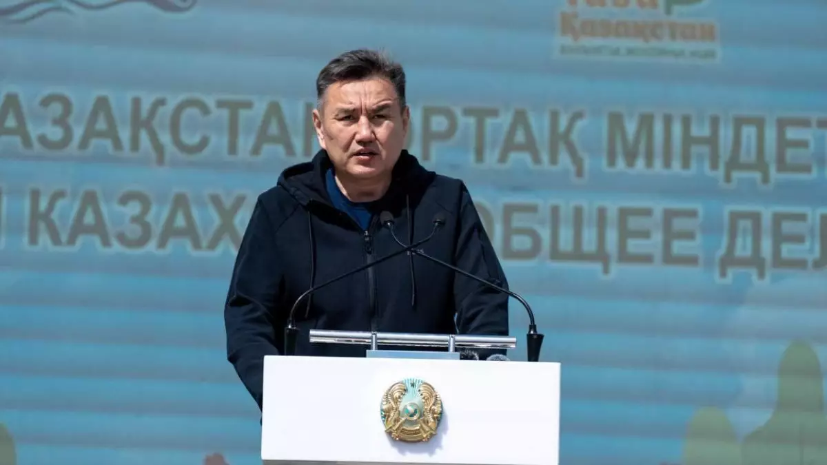  «Таза Қазақстан»: ШҚО түлектері 2,5 мың көшет отырғызды 