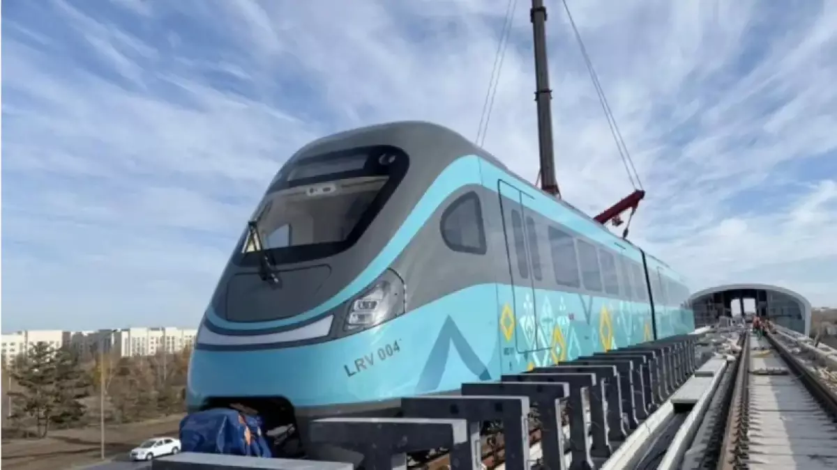 Строительство второй очереди LRT началось в направлении города Косшы