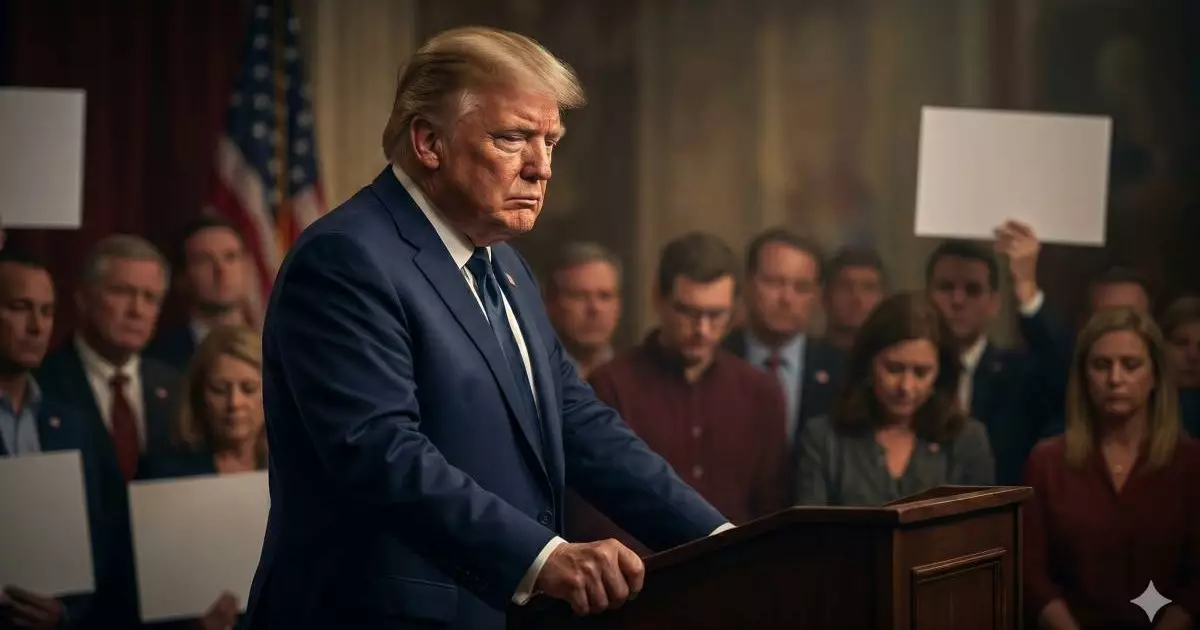  Трамптың рейтингі құлады, халық наразы 