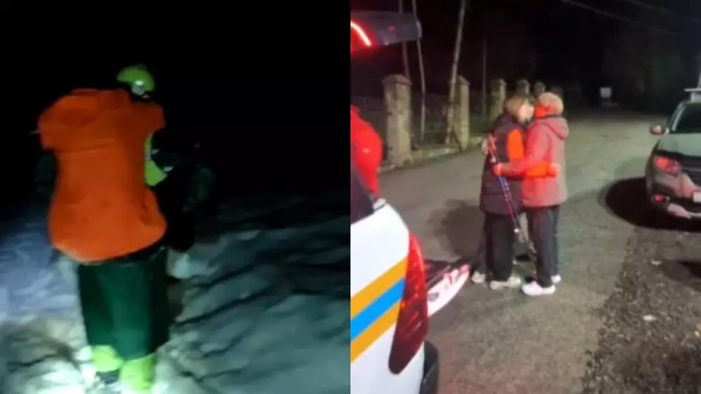 В горах Алматинской области спасли двух обессиленных и замёрзших туристок