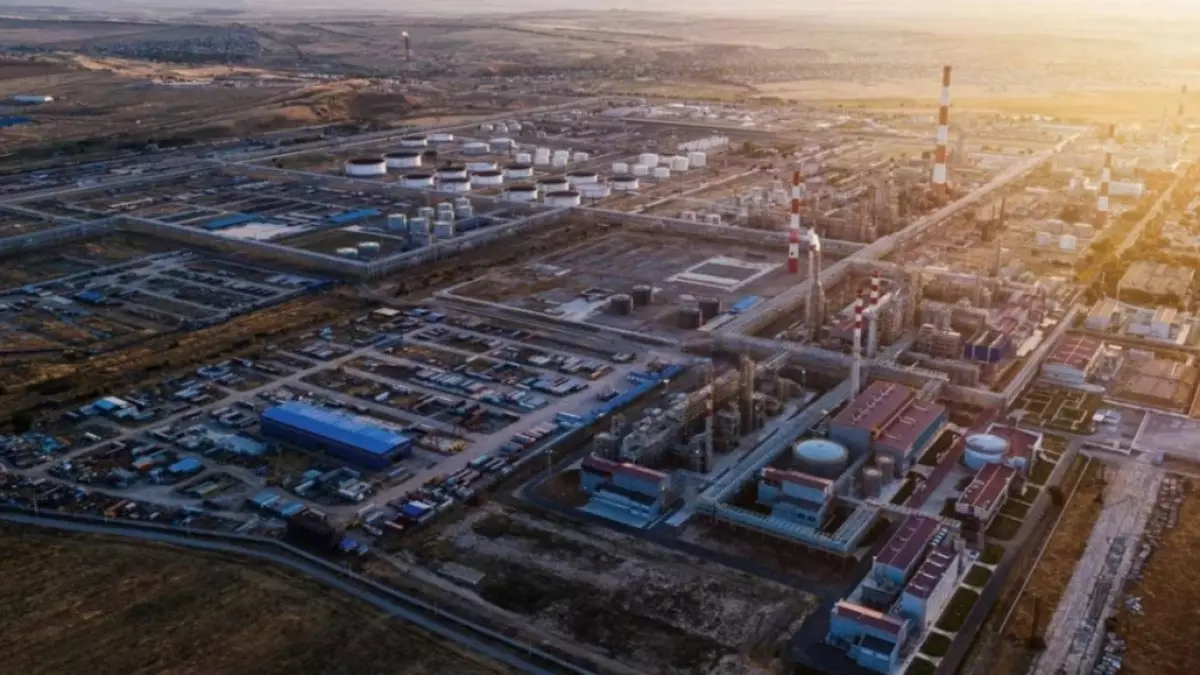  Шымкент мұнай өңдеу зауыты мерзімінен бұрын іске қосылды 