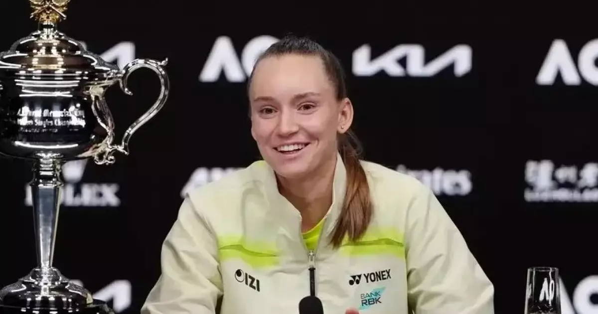  Елена Рыбакинаның әлемдік рейтингтегі орны белгілі болды 