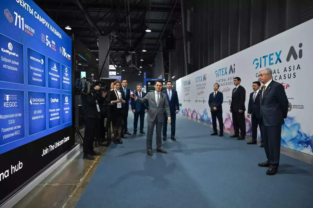 Мемлекет басшысы GITEX AI Central Asia & Caucasus көрмесіне барды