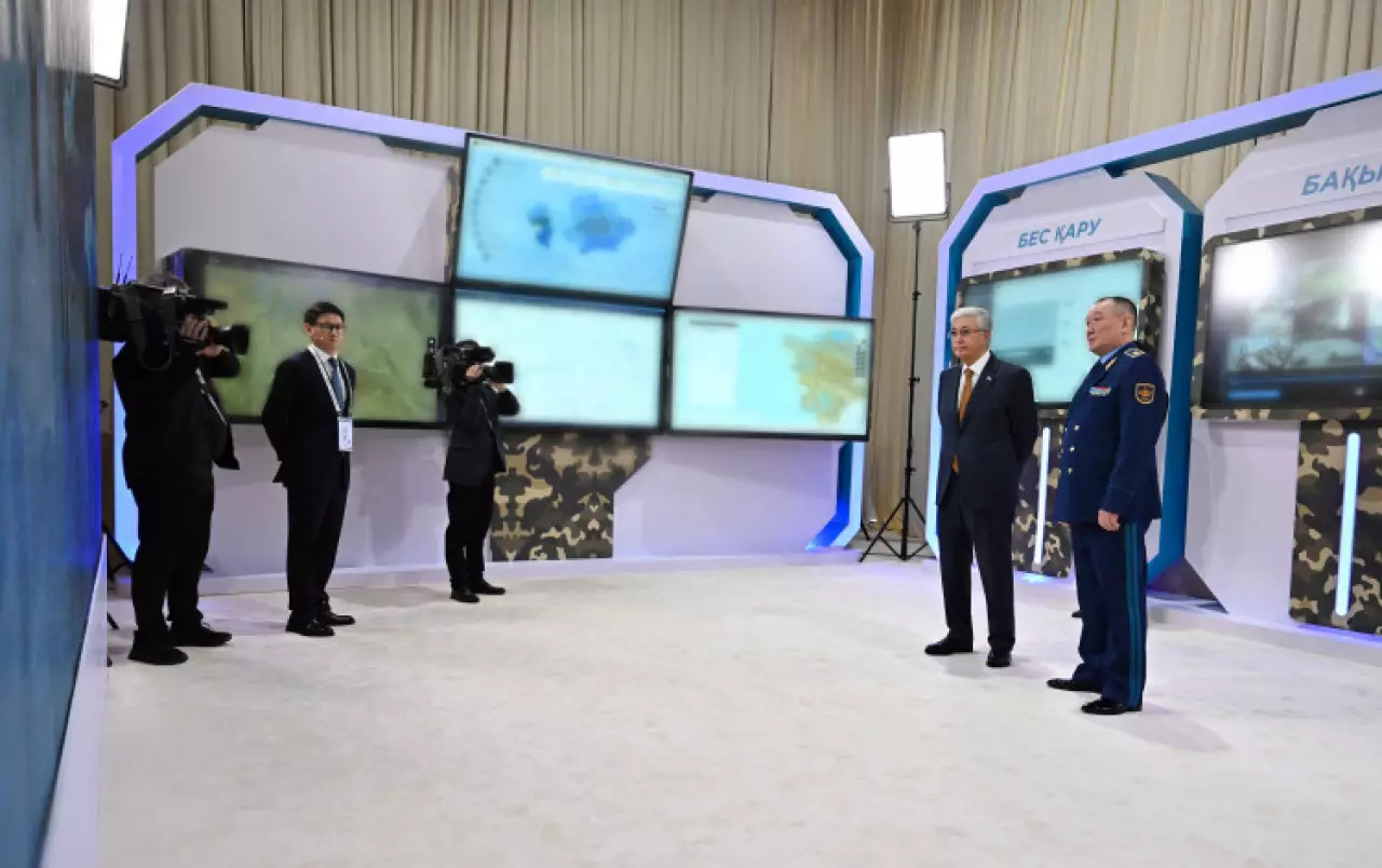 Президентке қорғаныс пен қауіпсіздік саласындағы инновацияларды қолдау орталығы көрсетілді