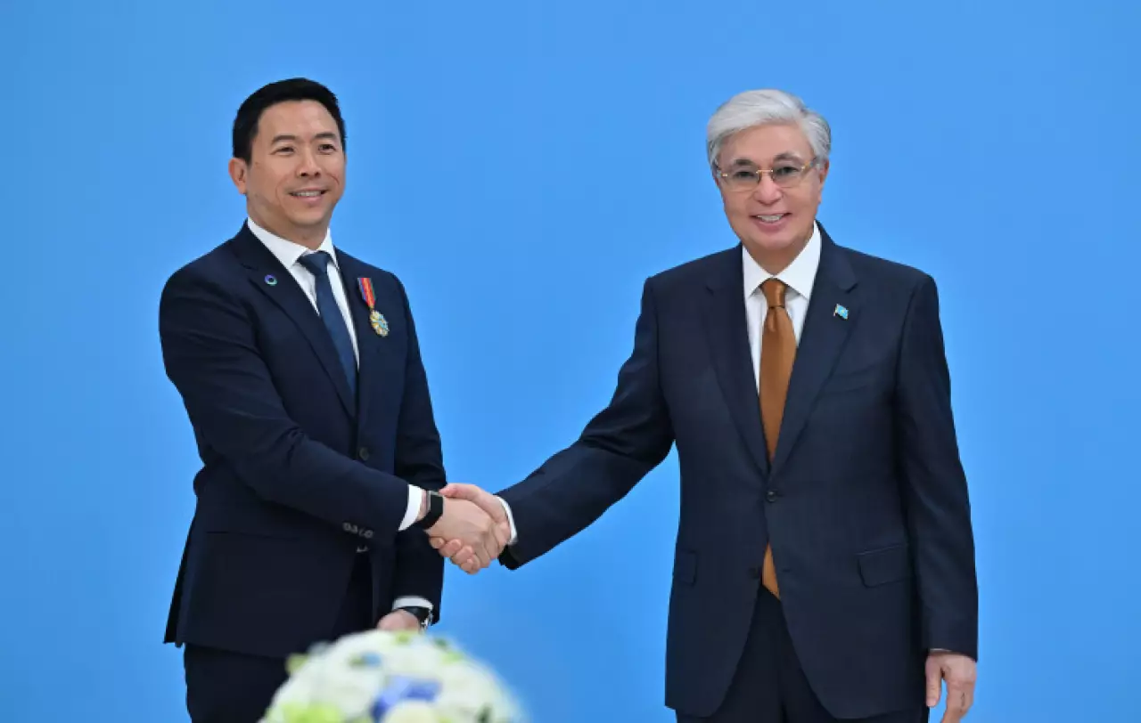 Қ. Тоқаев Presight AI компаниясының Басқарма төрағасын қабылдады