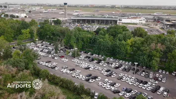 Uzbekistan Airports выставила парковки аэропорта Ташкента на аукцион