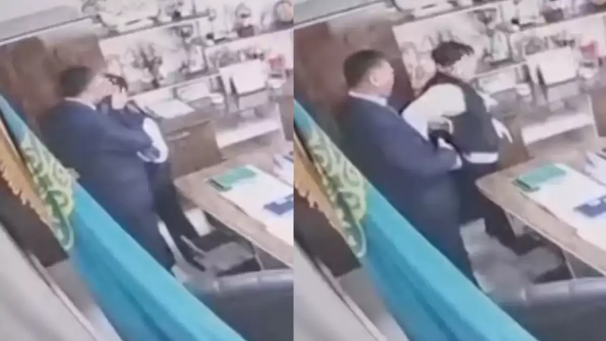 Тағы да секс-видео: Қызылордадағы колледжде бастық пен қызметкер сұмдық әрекетке барған (ВИДЕО)