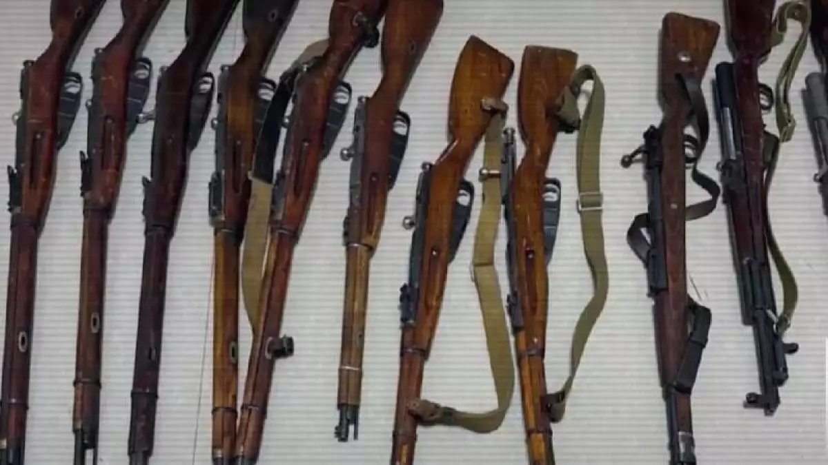  Алматыда қаңтар оқиғасы кезінде ұрланған қарулар табылды 
