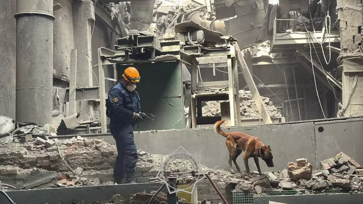 "Казцинктің" бір бөлігі үйіндіге айналған: Іздеу жұмыстары жүріп жатыр
