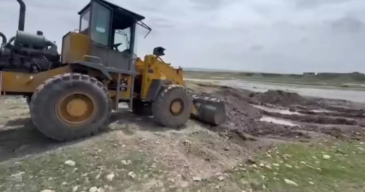 Талдықорғанда құм мен қиыршық тасты заңсыз өндірген тұрғын ұсталды 