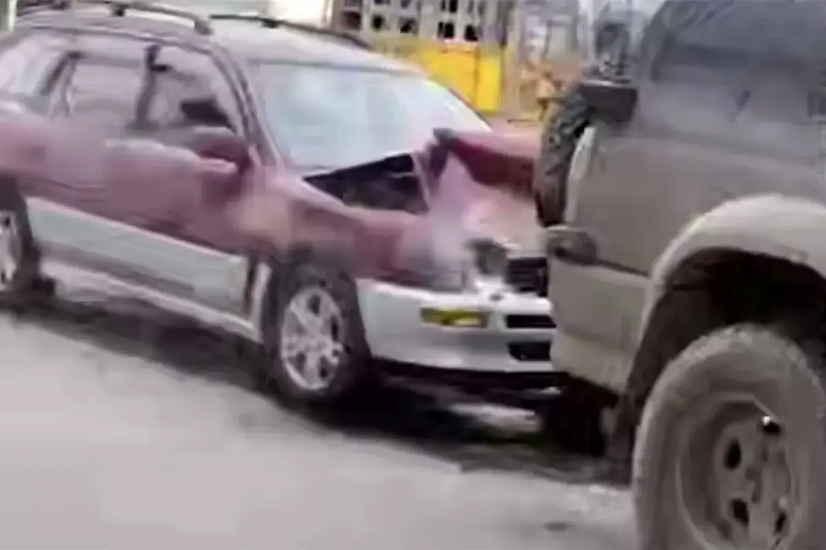На Сахалине произошло жесткое ДТП из-за кастрюли с супом (видео) - новости на Lada.kz 05.05.2026