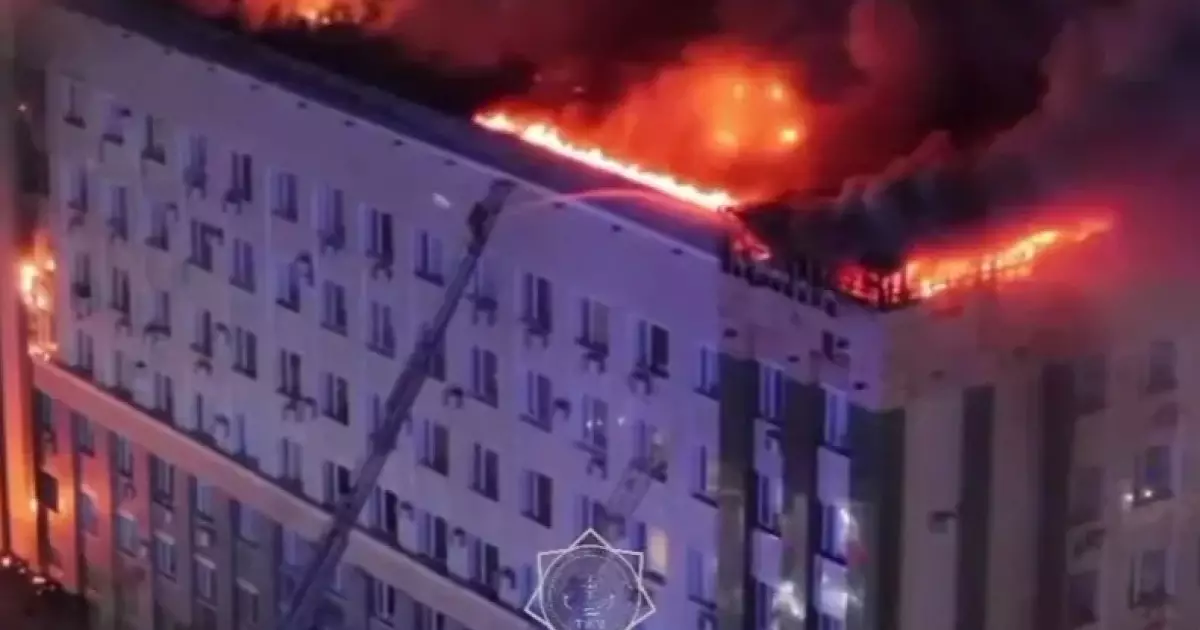  Ақтөбедегі әкімдік өртінен келген шығын 90 млн теңге болды 