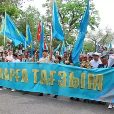Ветераны-афганцы призвали участников акции «Батырларға тағзым» строго соблюдать закон и общественный порядок
