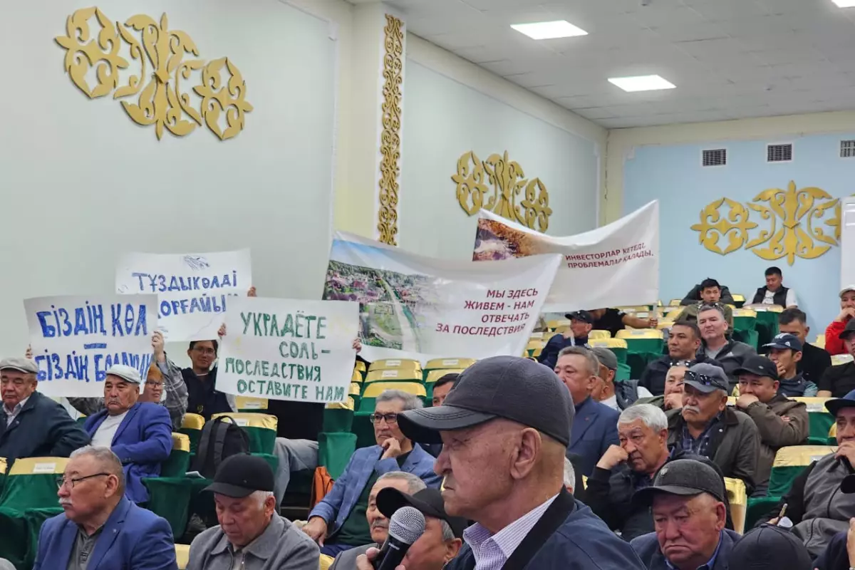 Индерцы вновь выступили против проектов «АралТуз» и «АралСода»