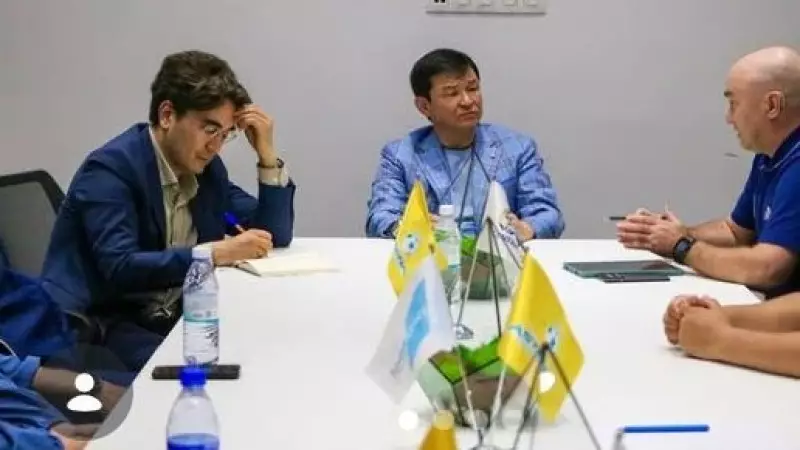 Сыннан кейін «Астана» футбол орталығы бапкерлерімен кездесті