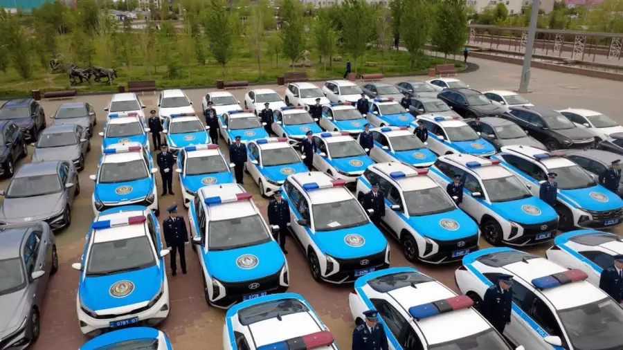 Тәртіп сақшыларына темір тұлпарлар табысталды