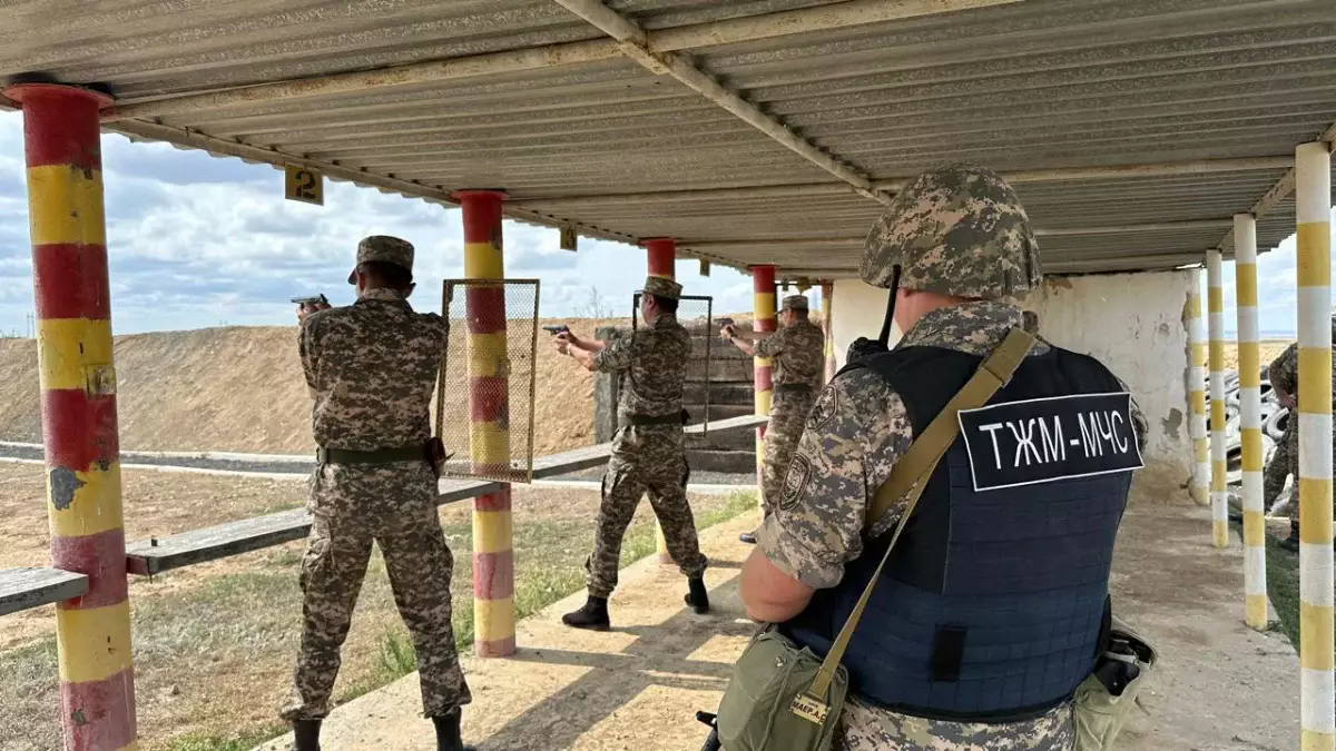 ТЖМ әскери қызметшілері Отан қорғаушылар қатарында