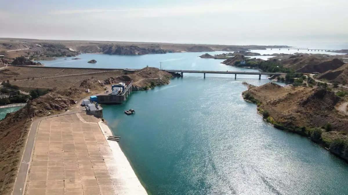 Капшагайское водохранилище заполнено на 98%