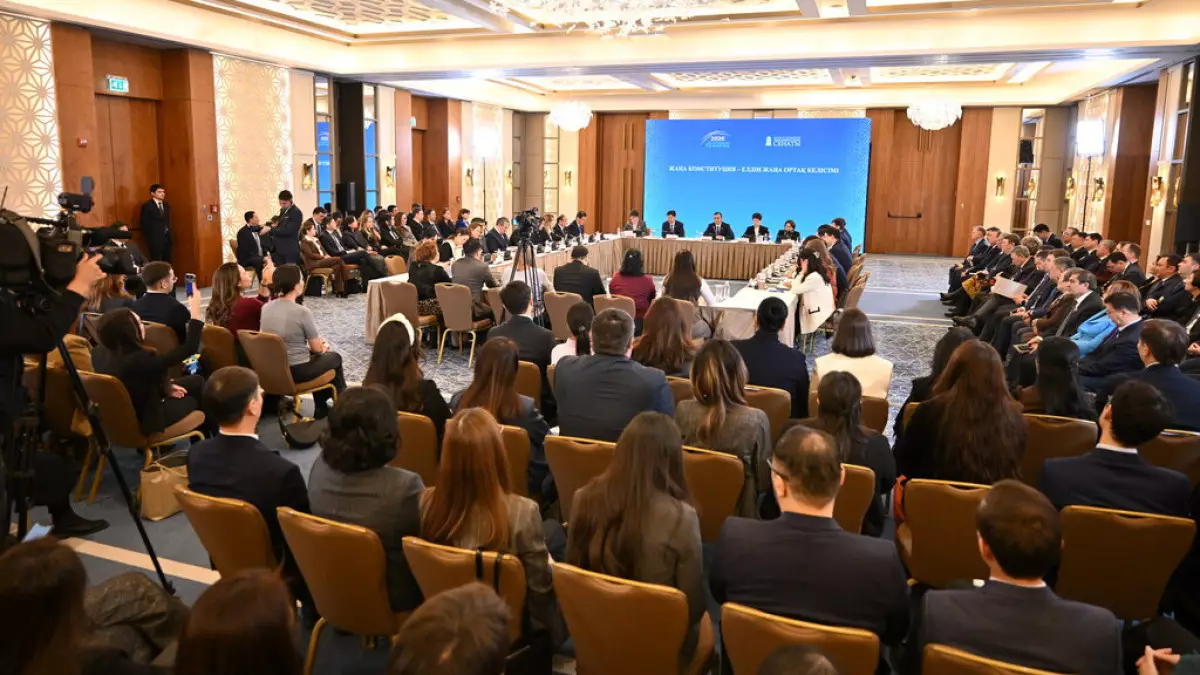  1 шілдеден бастап Құрылтай туралы заң жобасы күшіне енеді
