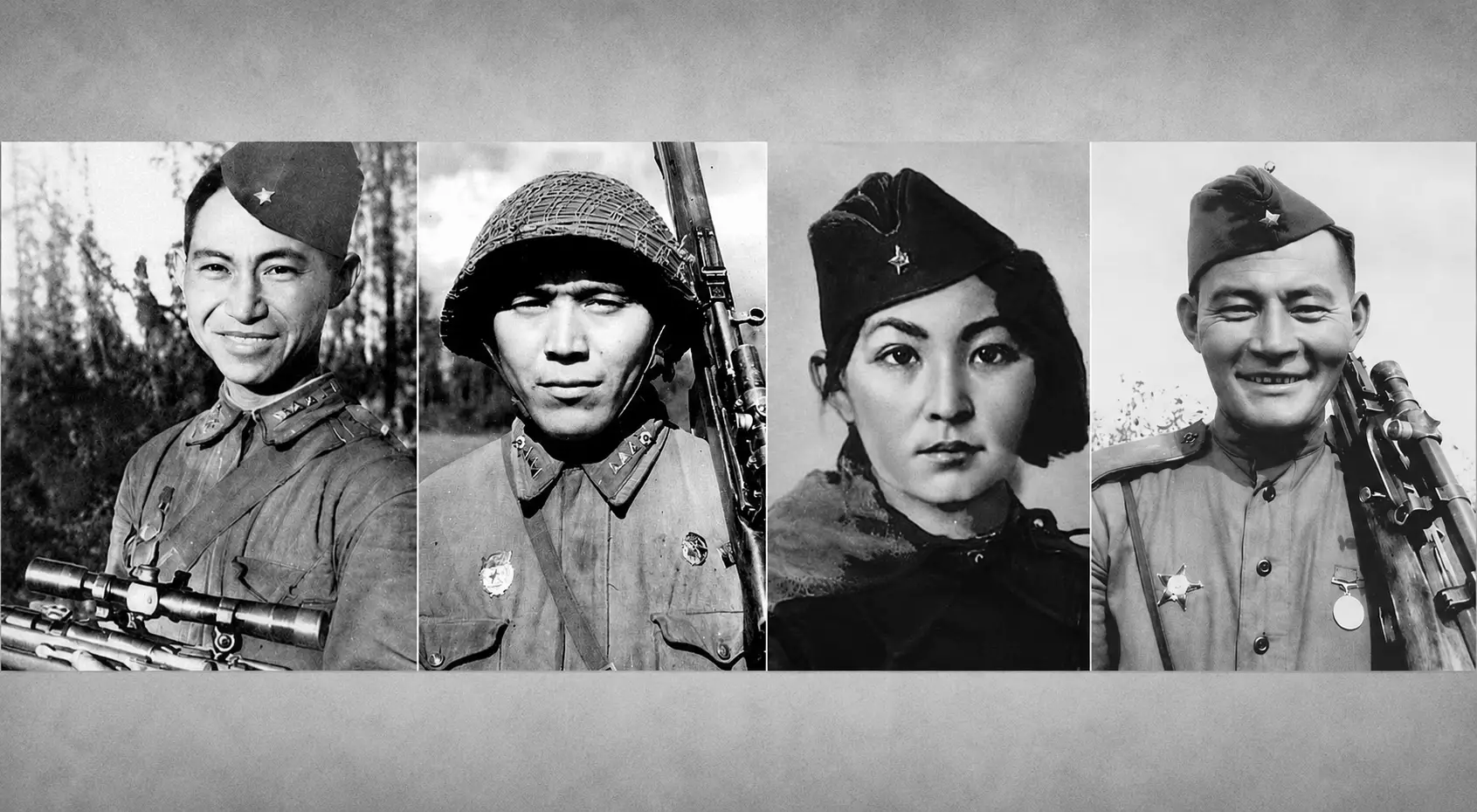 Казахские снайперы Второй мировой: Ибраим Сулейменов, Алия Молдагулова и легенды фронта