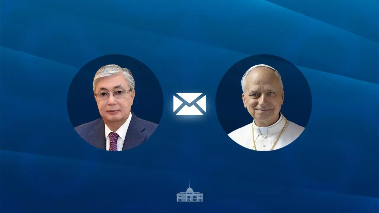 Президент направил поздравительную телеграмму Папе Римскому