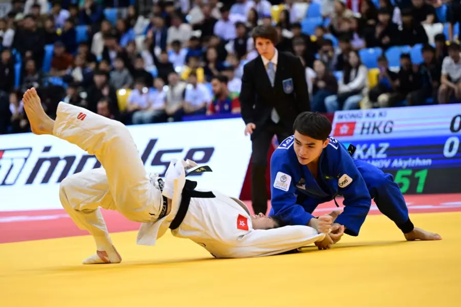 Астанада дзюдодан Grand Slam турнирі басталды