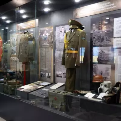 Даурен Косанов открыл филиал Военно-исторического музея в селе Родина