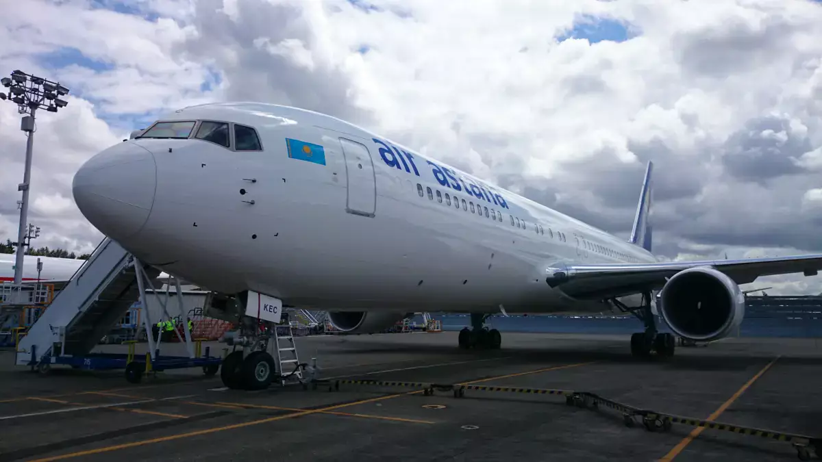 Самолет Air Astana, летевший в Германию, экстренно сел в Актобе - новости на Lada.kz 08.05.2026