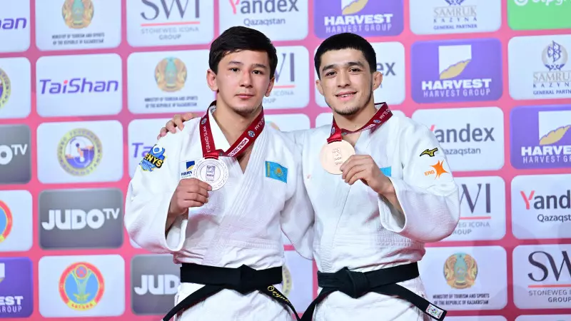 Дзюдодан Qazaqstan Barysy Grand Slam бәсекесін екі жүлдемен бастады