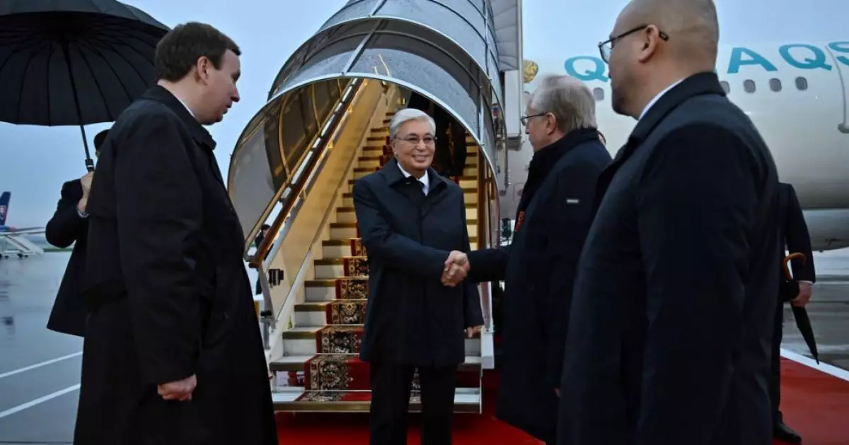  Мемлекет басшысы Мәскеу қаласына жұмыс сапарымен барды   
