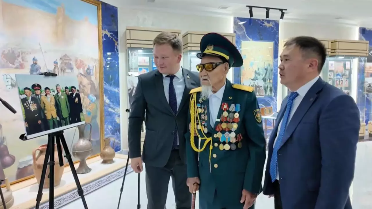 Қызылорда облысында соғыс ардагері жастармен кездесті